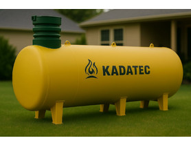 Газгольдер Kadatec 5000 л (высокие патрубки)